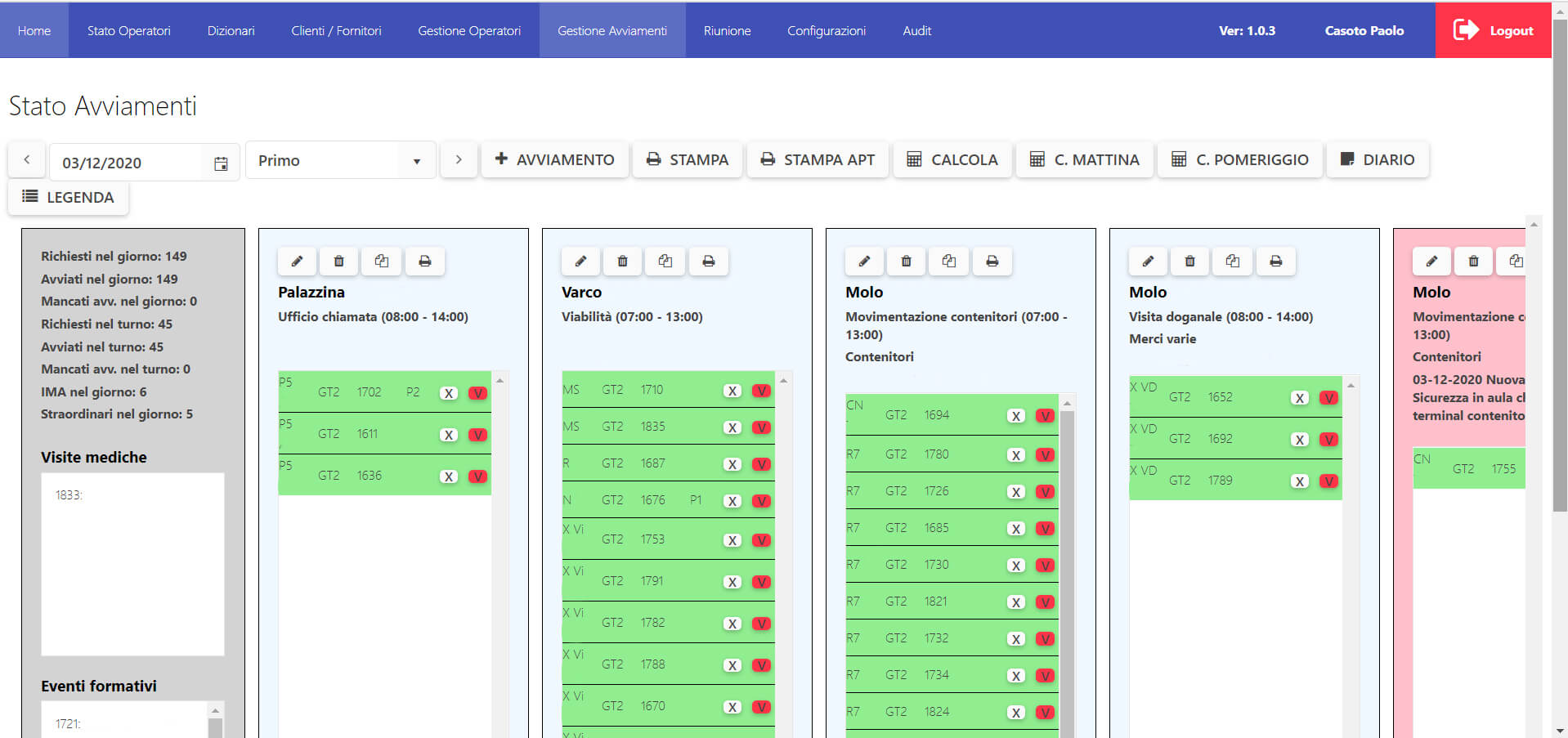 Workforce Management Screenshot